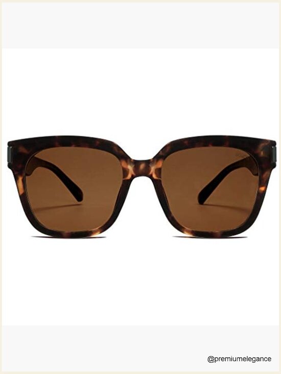 Trendy Square Large Polarized Sunglasses UV Protection Classic Retro main image 6